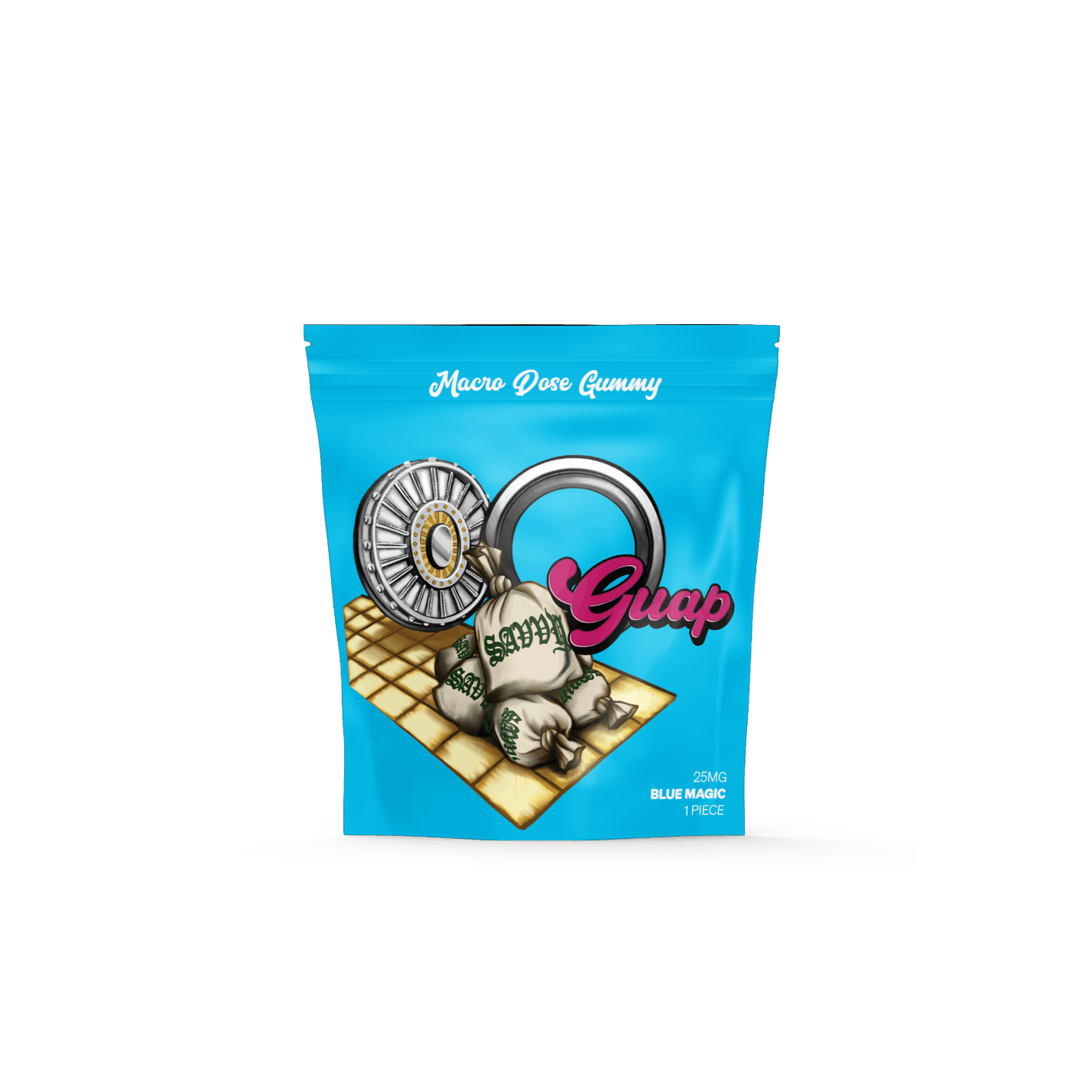 Photograph of product: Blue Magic | Guap Gummy 25mg (1ct)