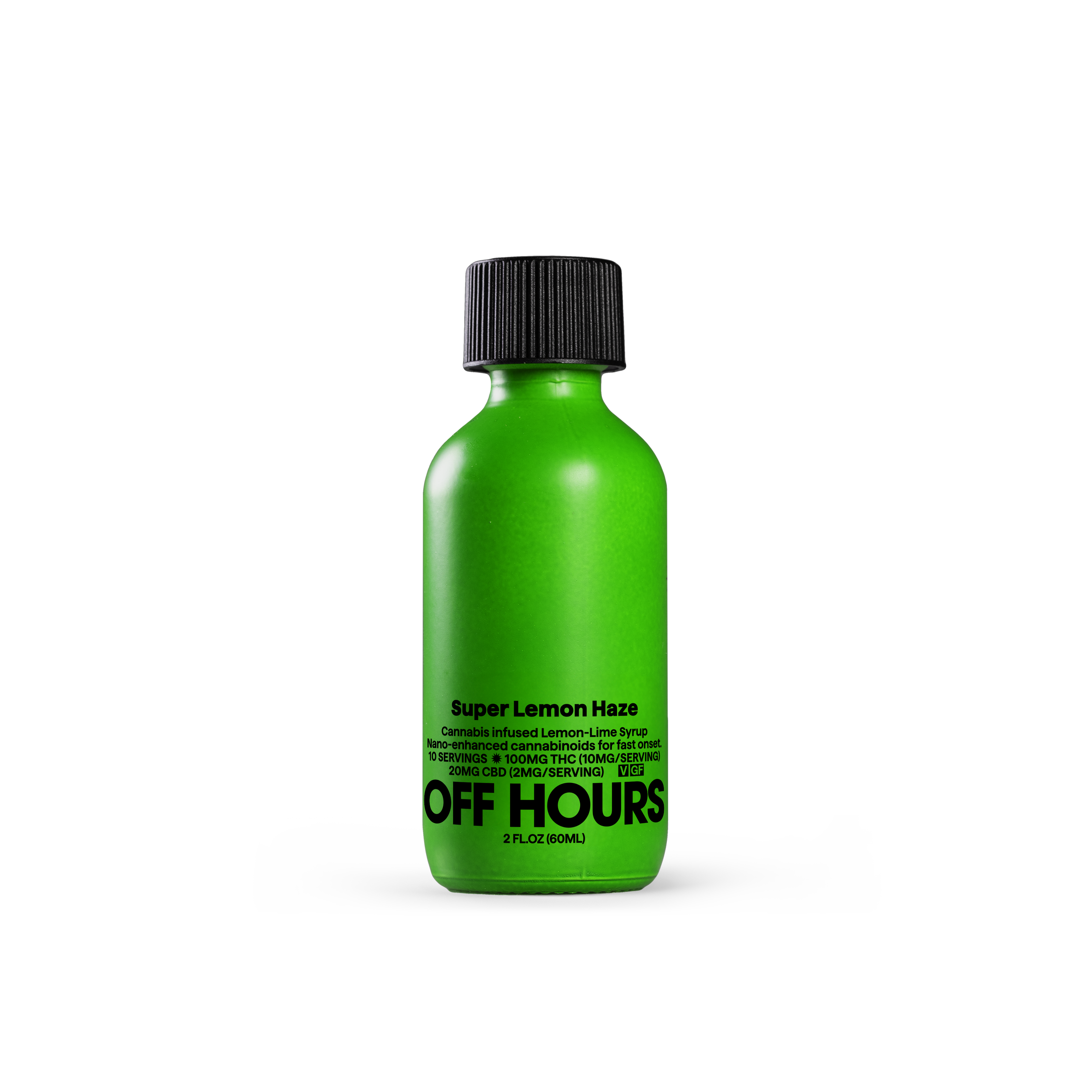 Photograph of product: Off Hours: Super Lemon Haze Syrup