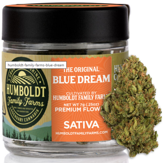 Photograph of Product: Blue Dream [S] - Flower - 7g