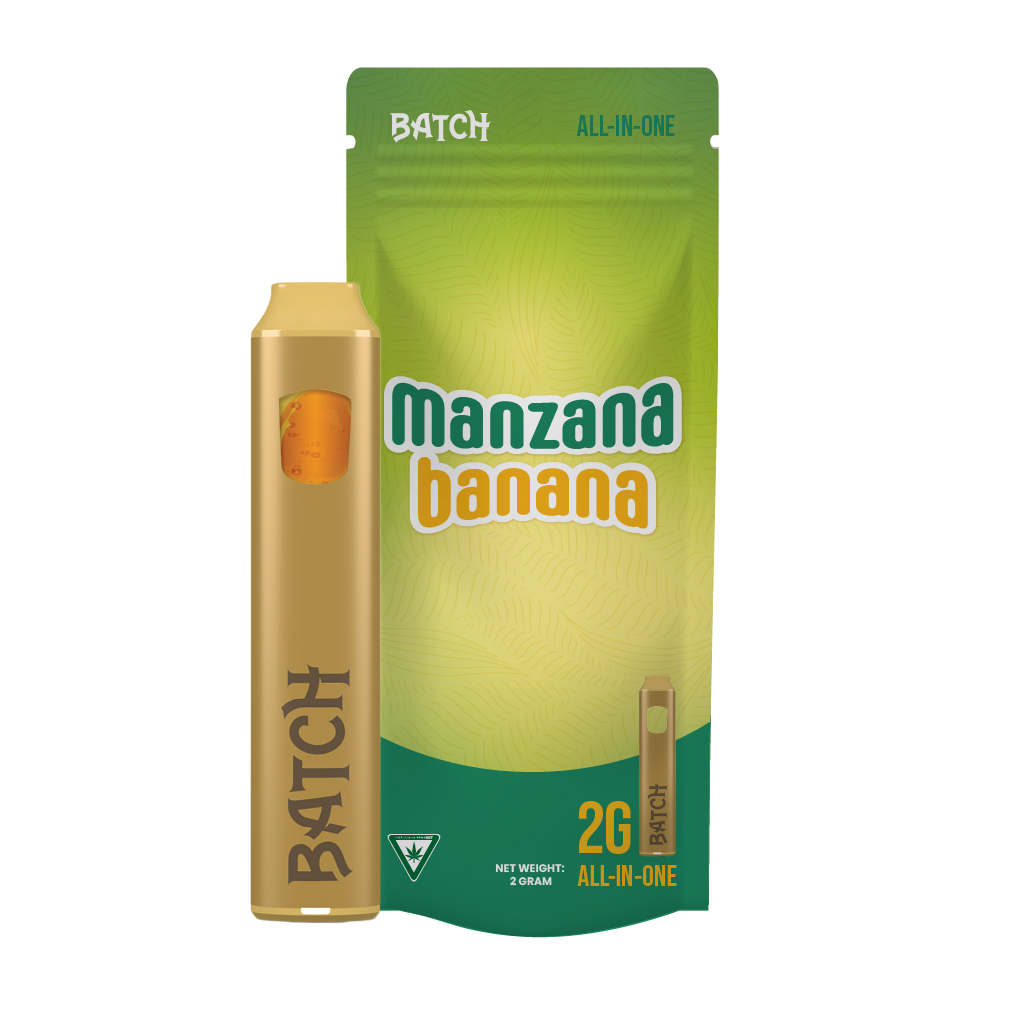 Photograph of product: Batch | Manzana Banana | 2G Distillate Disposable