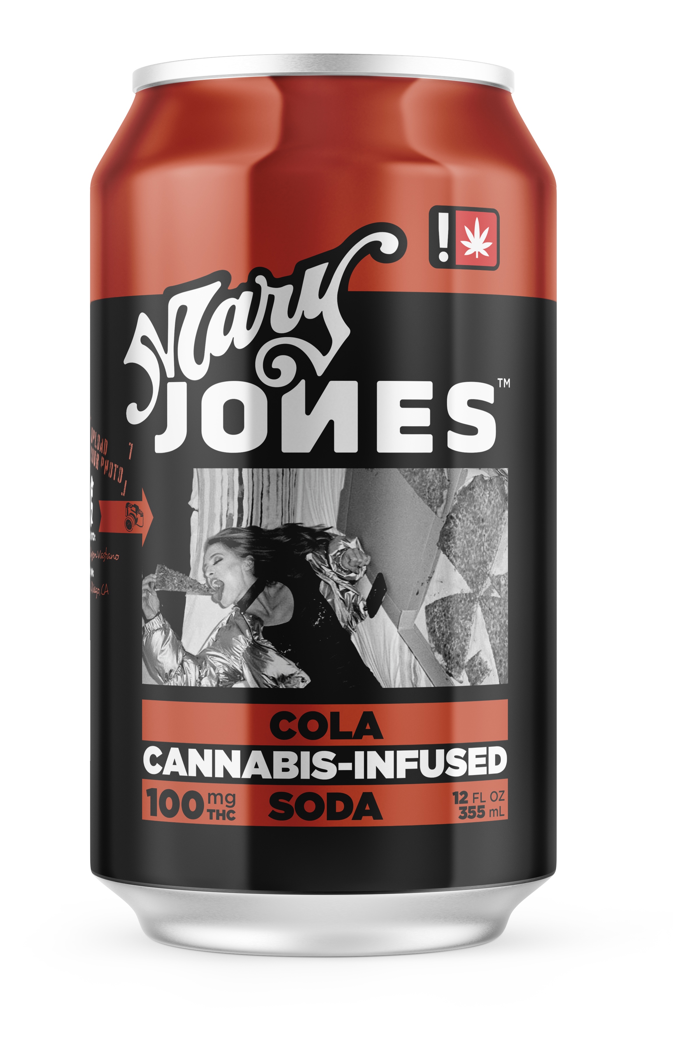 Photograph of product: Mary Jones Sodas Cola 100mg