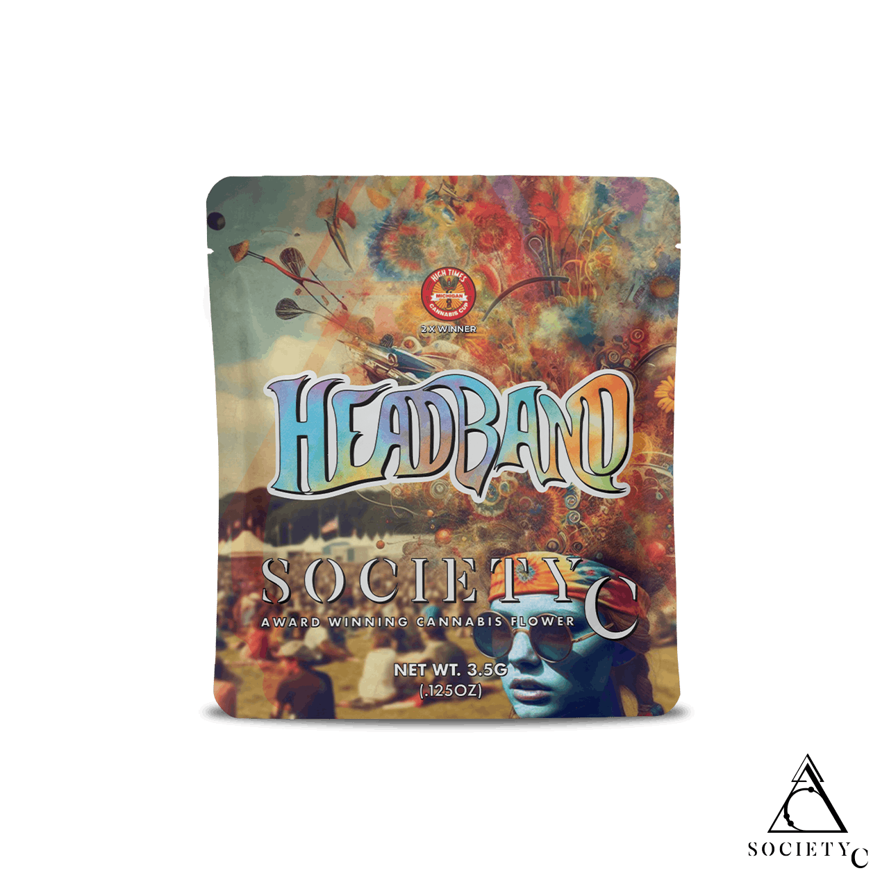 Photograph of product: Society C - Headband Pre-Packaged 3.5g | 6/$100