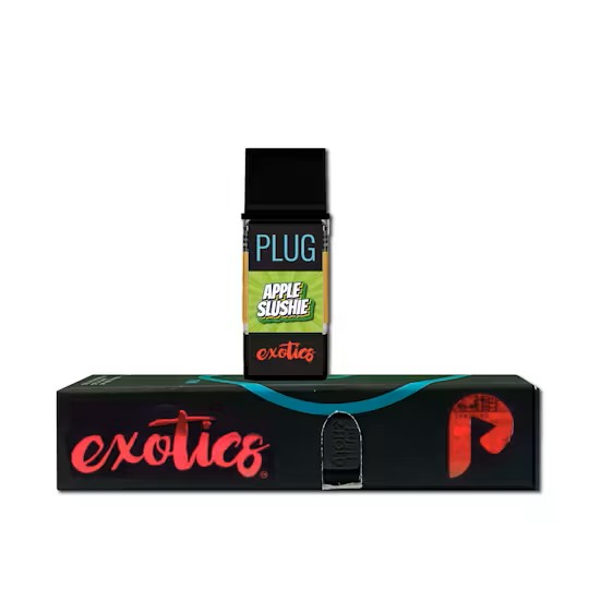 Photograph of product: Exotics Apple Slushie Pod
