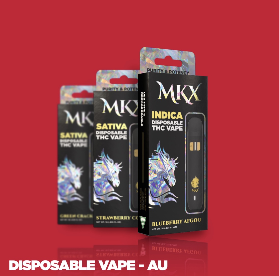 Photograph of product: AU MKX: Strawberry Cough 1g Disposable (S)