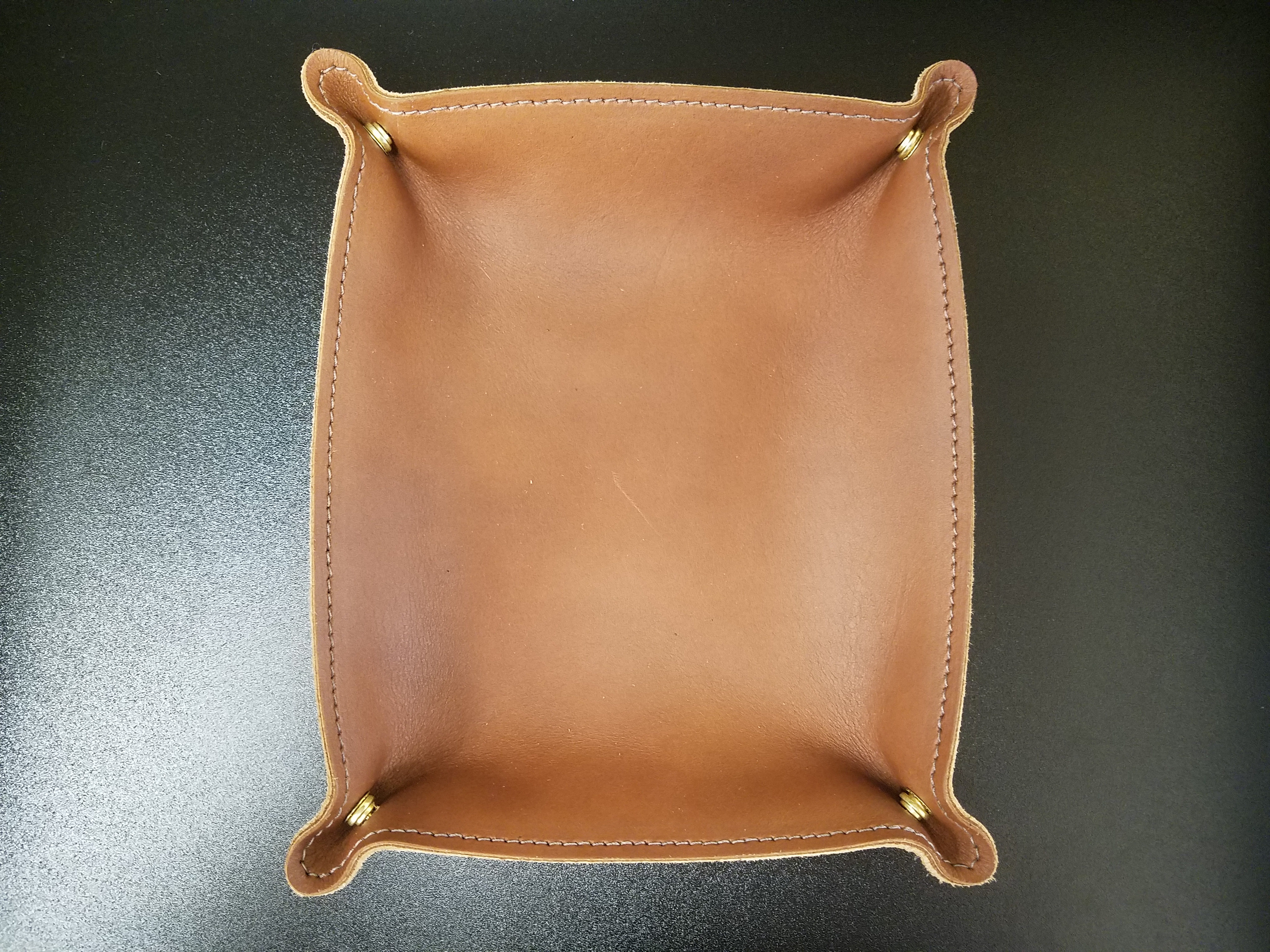 Photograph of product: Leather Tray