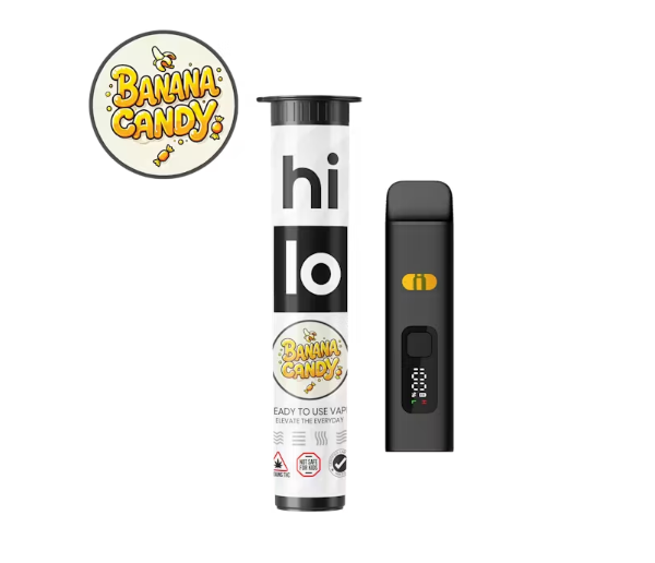 Photograph of product: Hi-Low Banana Candy Disposbable