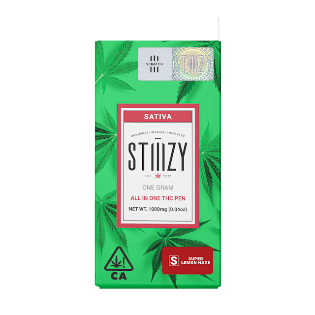 Photograph of product: 1G Disposable Super Lemon Haze - Super Lemon Haze