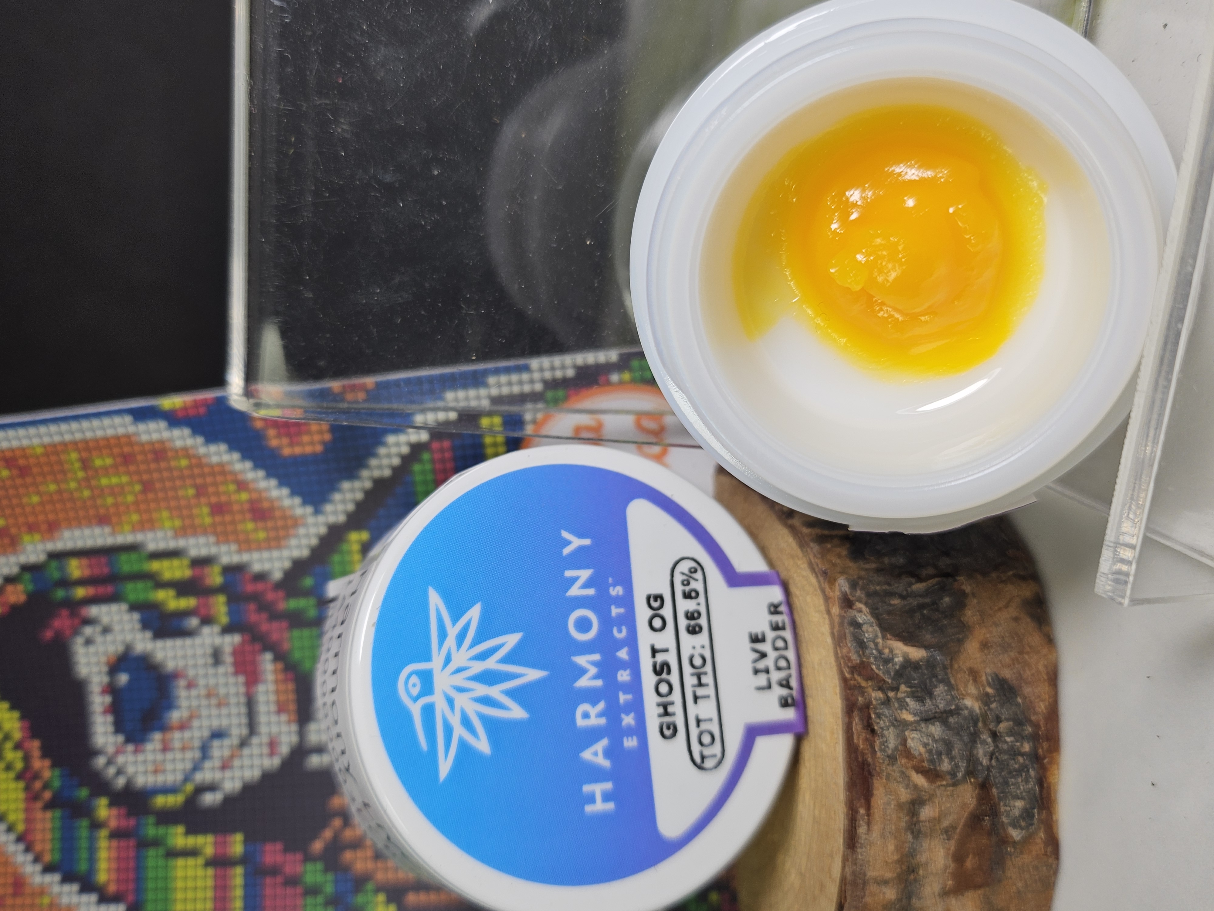 Photograph of product: Harmony Live Badder Ghost OG