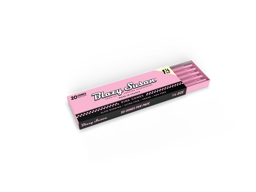 Photograph of product: Blazy Susan | Pink 1 1/4" Cones | 78mm | 20ct