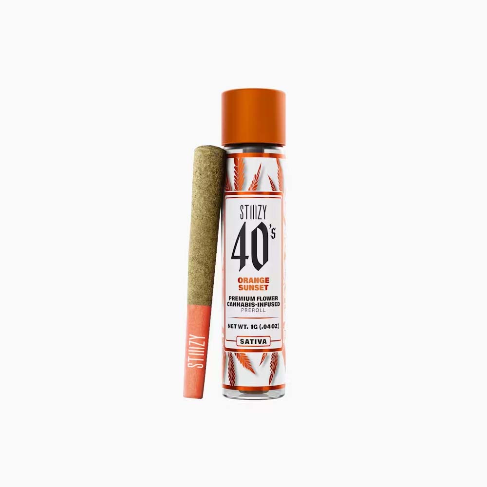 Photograph of product: Orange Sunset 40's Infused Pre-roll 1g