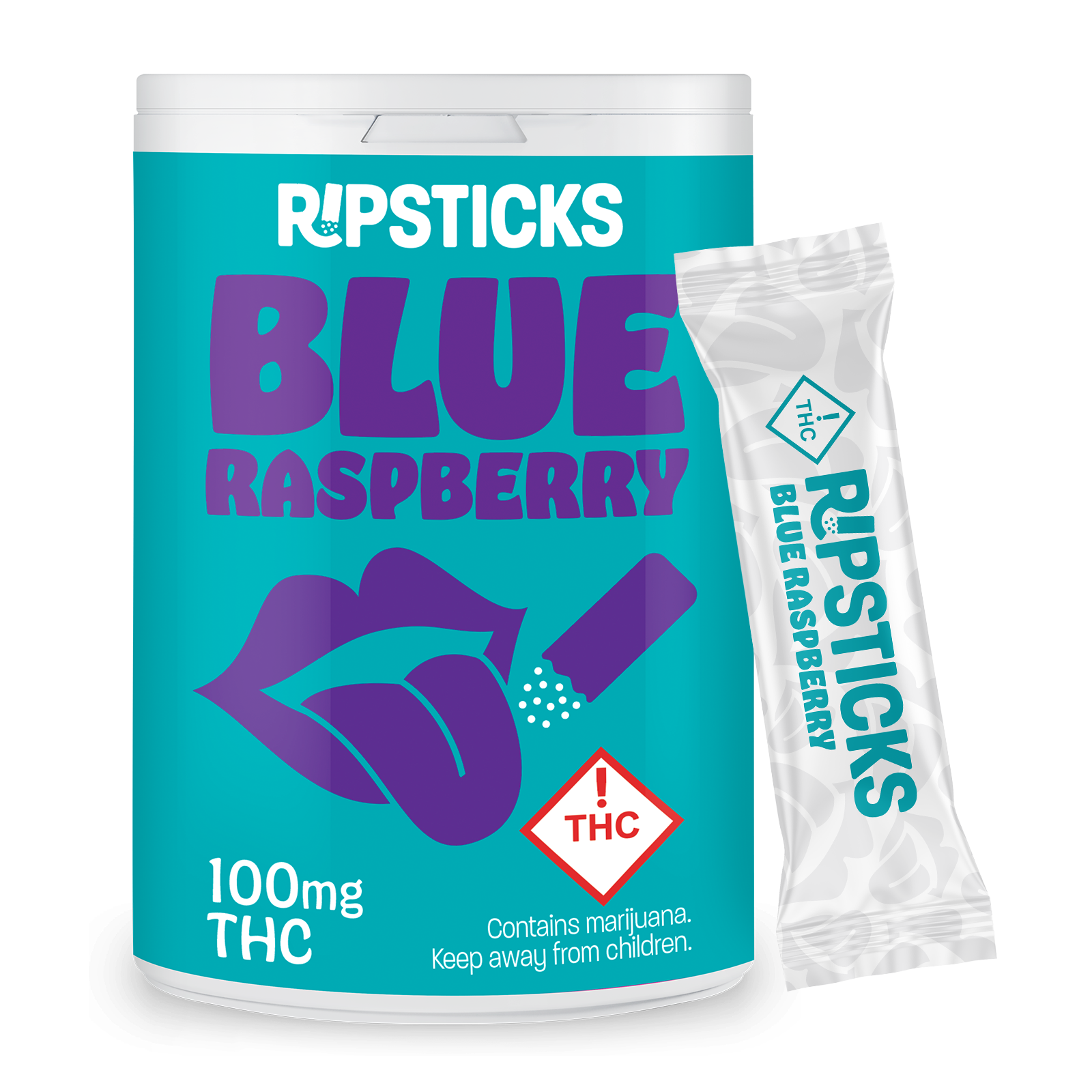 Photograph of product: Ripple - Blue Raspberry Rip Stick