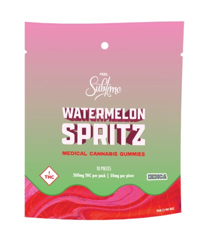 Photograph of product: Sublime - 500mg - Watermelon Spritz (I)