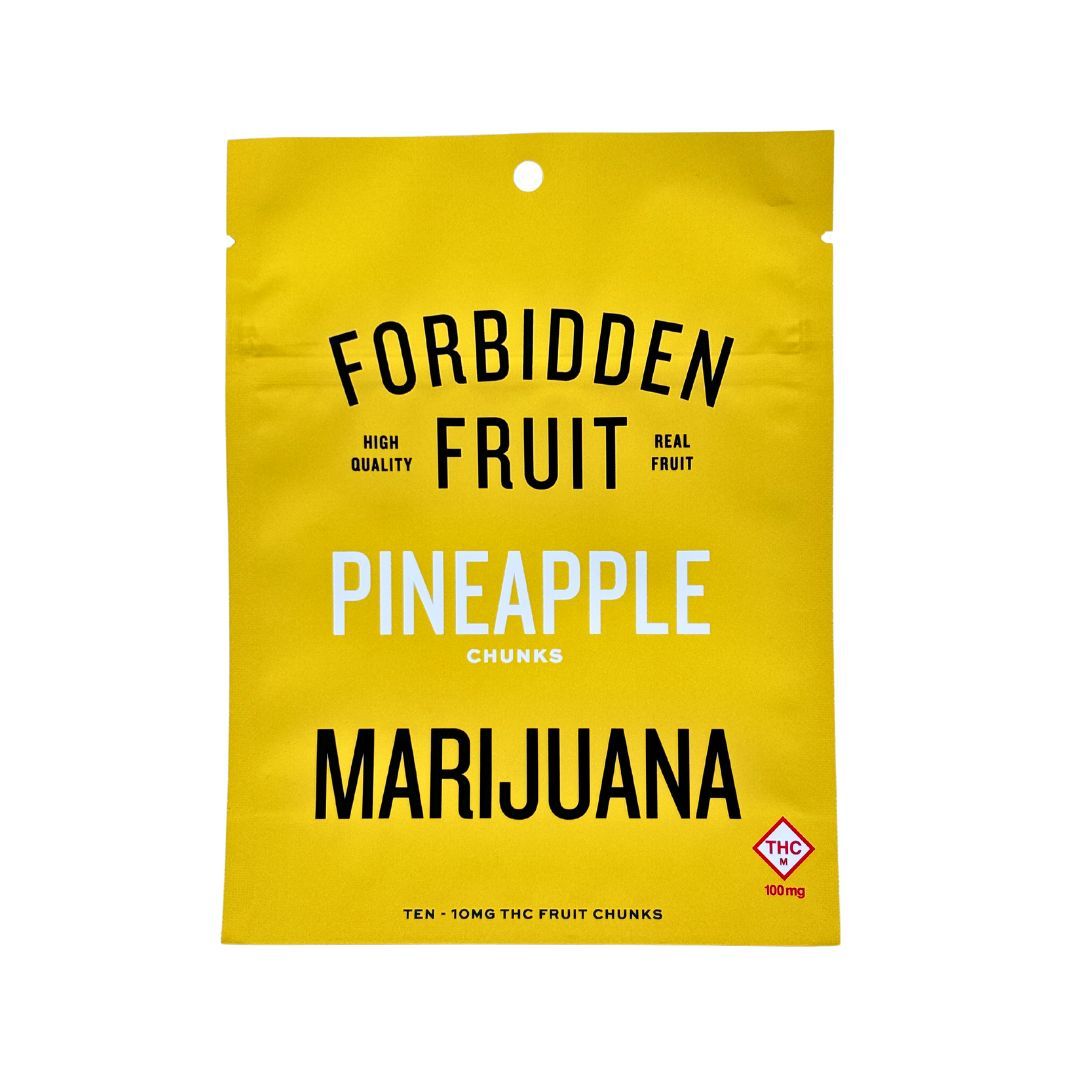Photograph of product: Pineapple Hybrid Dried Fruit Wedges
