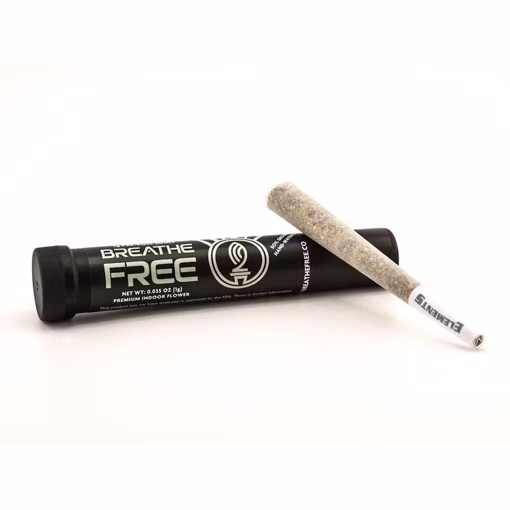 Photograph of product: Breathe Free | Melonball-Z | Preroll | 1g