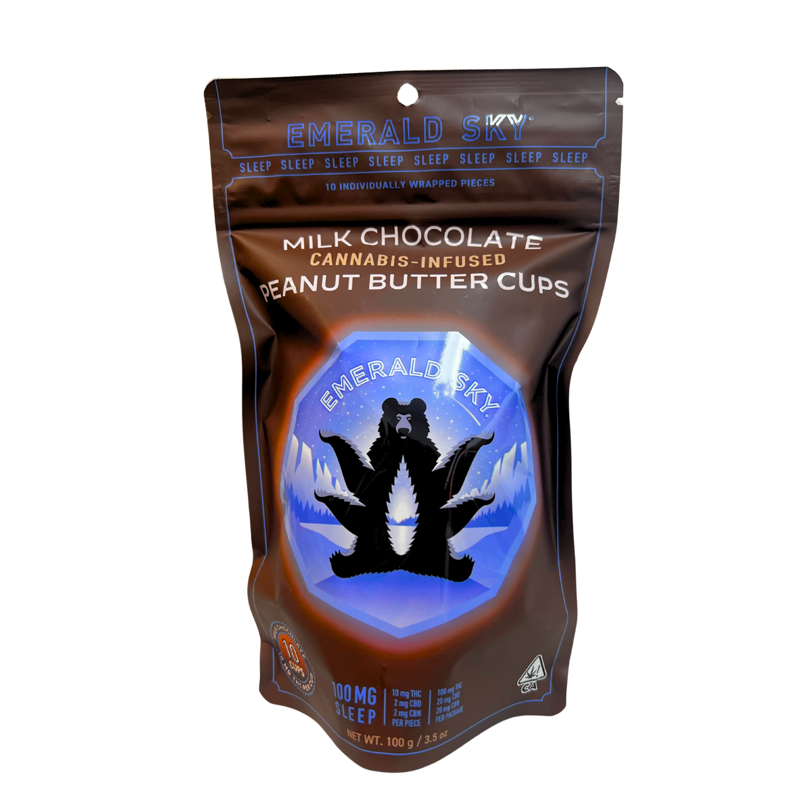 Photograph of product: PEANUT BUTTER CUPS (10:2:2 TH-oui:CBD:CBN)