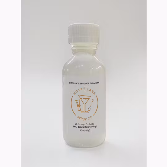 Photograph of product: Caramel | 100 mg Syrup | Bosky Labs
