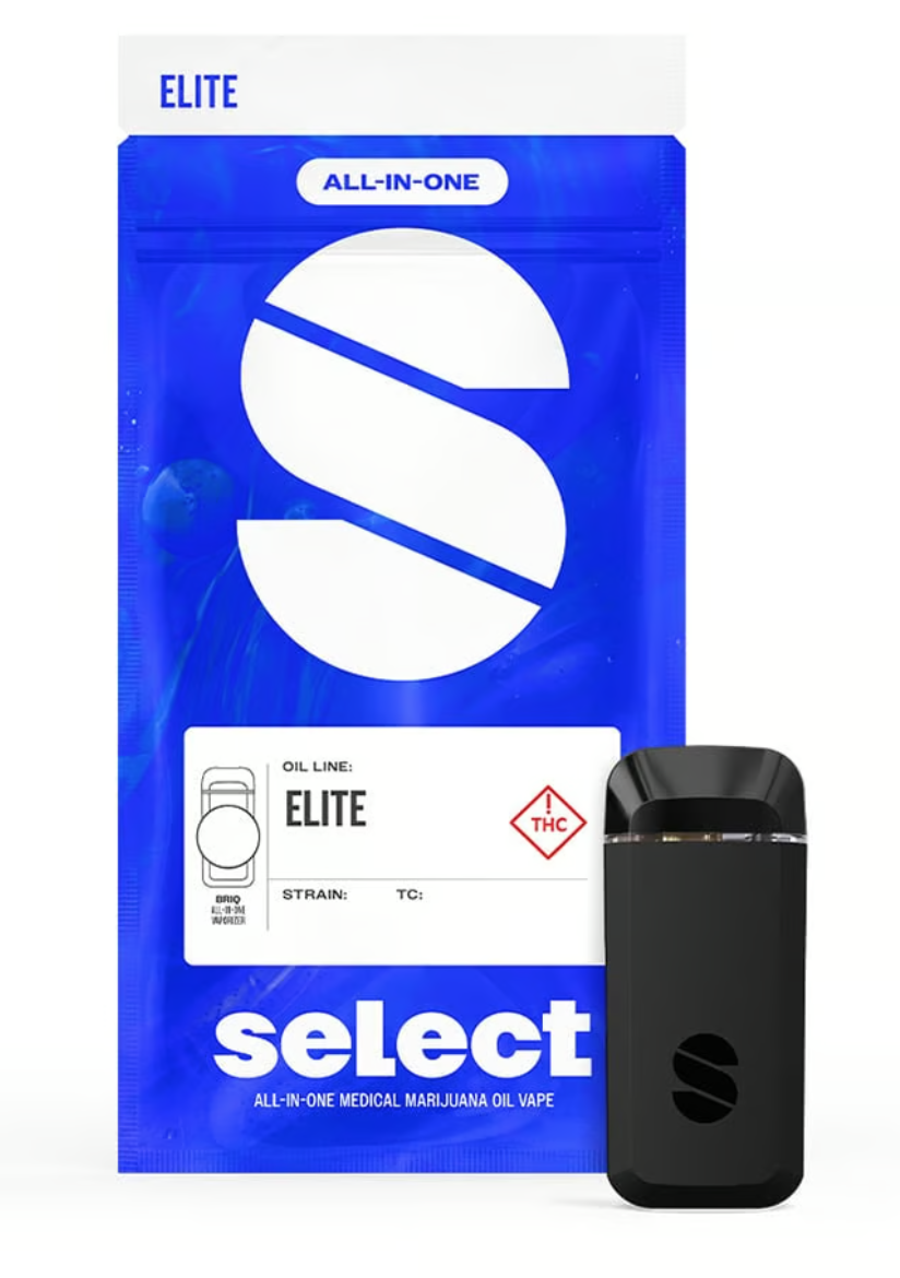 Photograph of product: Select Elite Terpologist Briq All-In-One Vape - Brazzy Kush