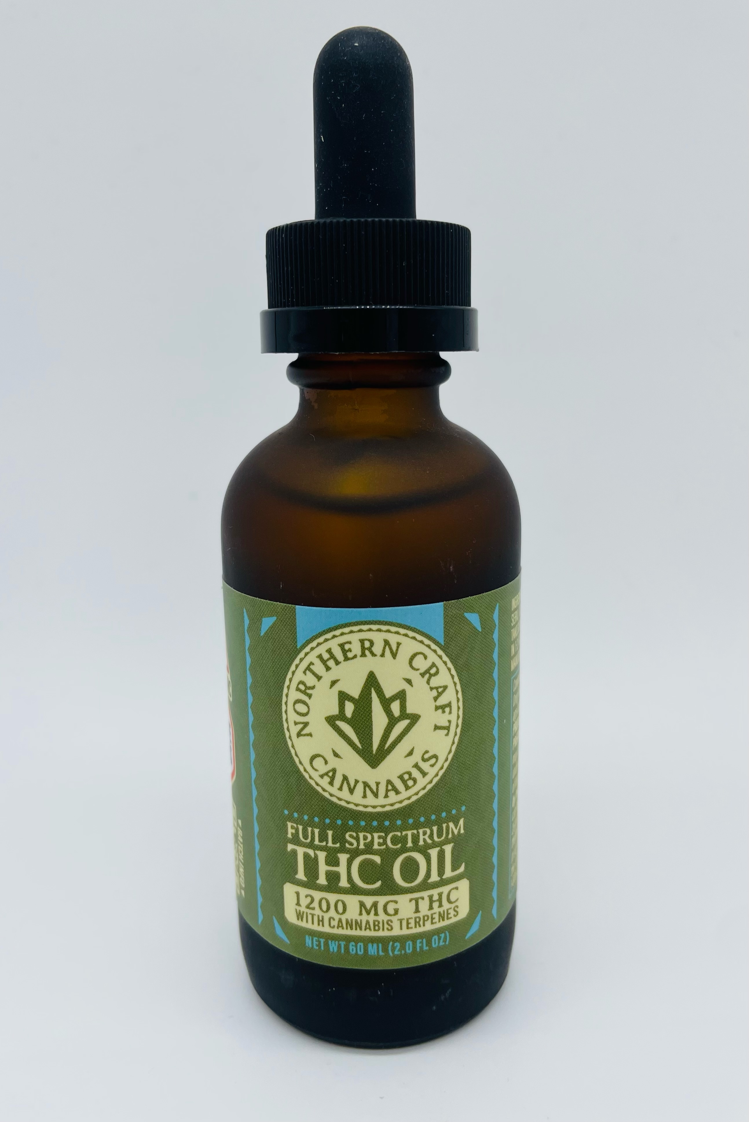 Photograph of product: Northern Craft Oui'd |  Full Spectrum TH-oui Oil | Tincture | 5 mg x 240