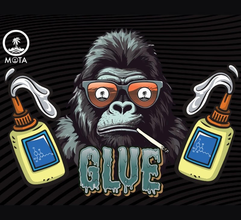 Photograph of product: Mota Flwr 8th Glue Mylar