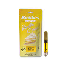 Photograph of product: *Cartridge - TF - Buddies 1g Flavored - GLS - Vanilla Cake