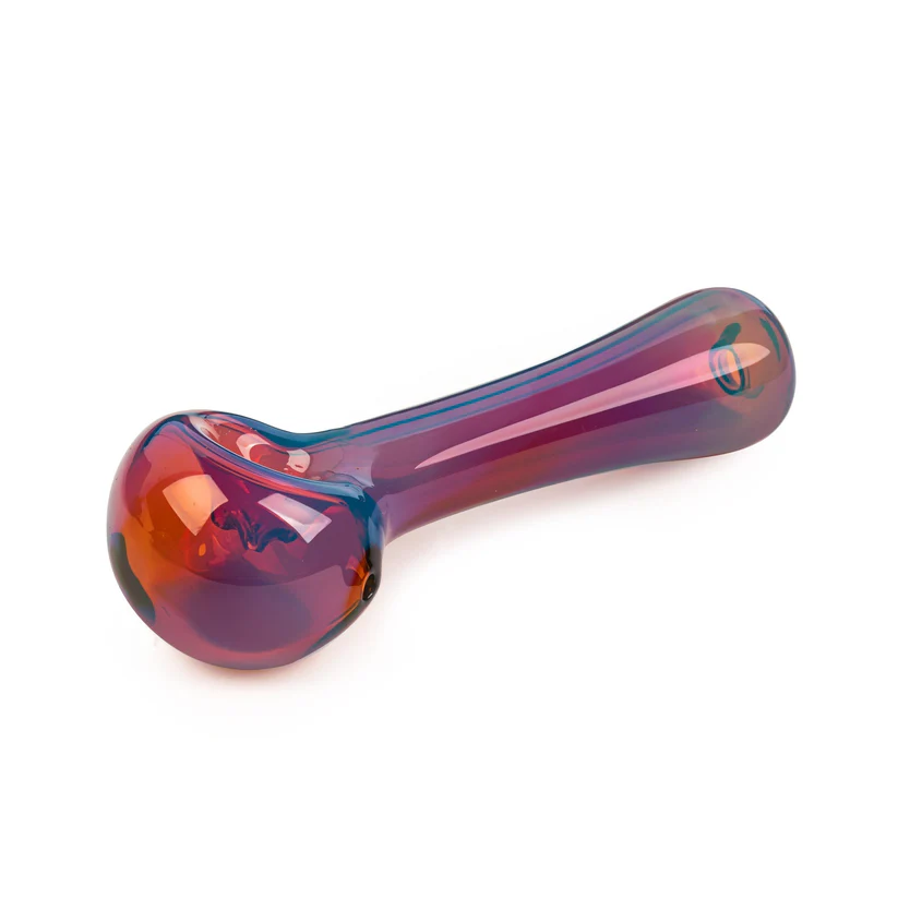 Photograph of product: Red Eye Glass 4.5" Spoon Hand Pipe - Amber