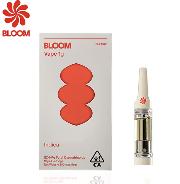 Photograph of product: Bloom l Classic Granddaddy Purple Vape Cart l 1g