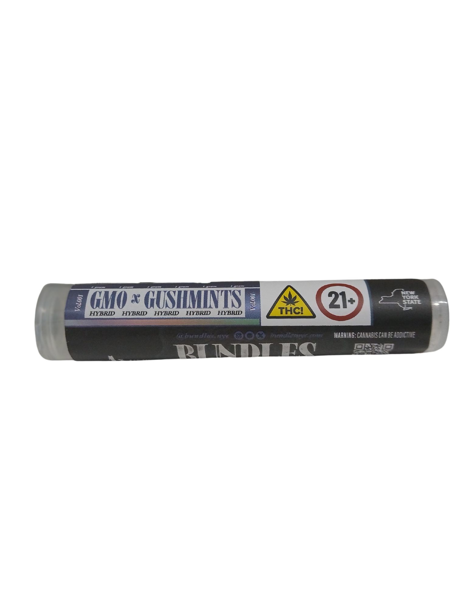 Photograph of product: Bundles | 1g Preroll | GMO X Gushmints