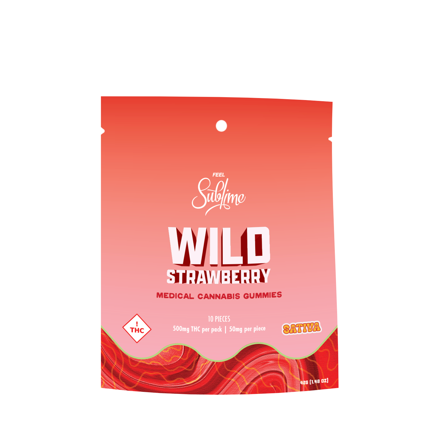 Photograph of product: Sublime | Wild Strawberry Gummies