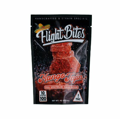 Photograph of product: GrowersCircle-Flightbites-100mg - Flightbites-100mg-Mango Tajin