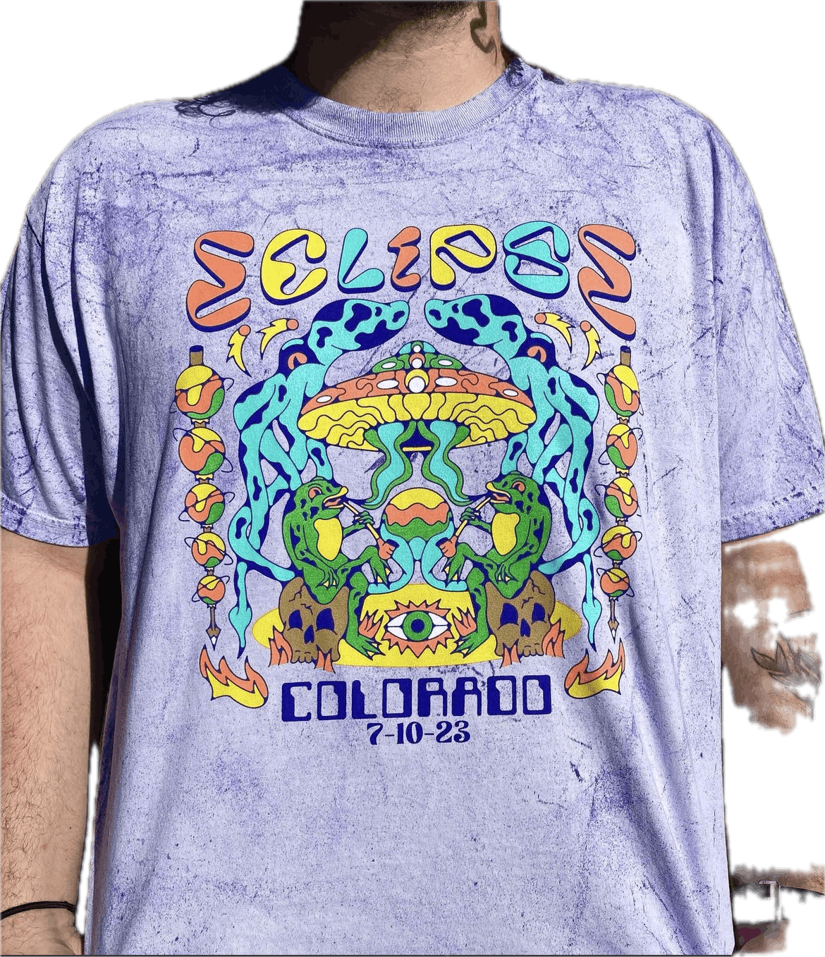 Photograph of product: Eclipse x Consume Design - T-Shirt