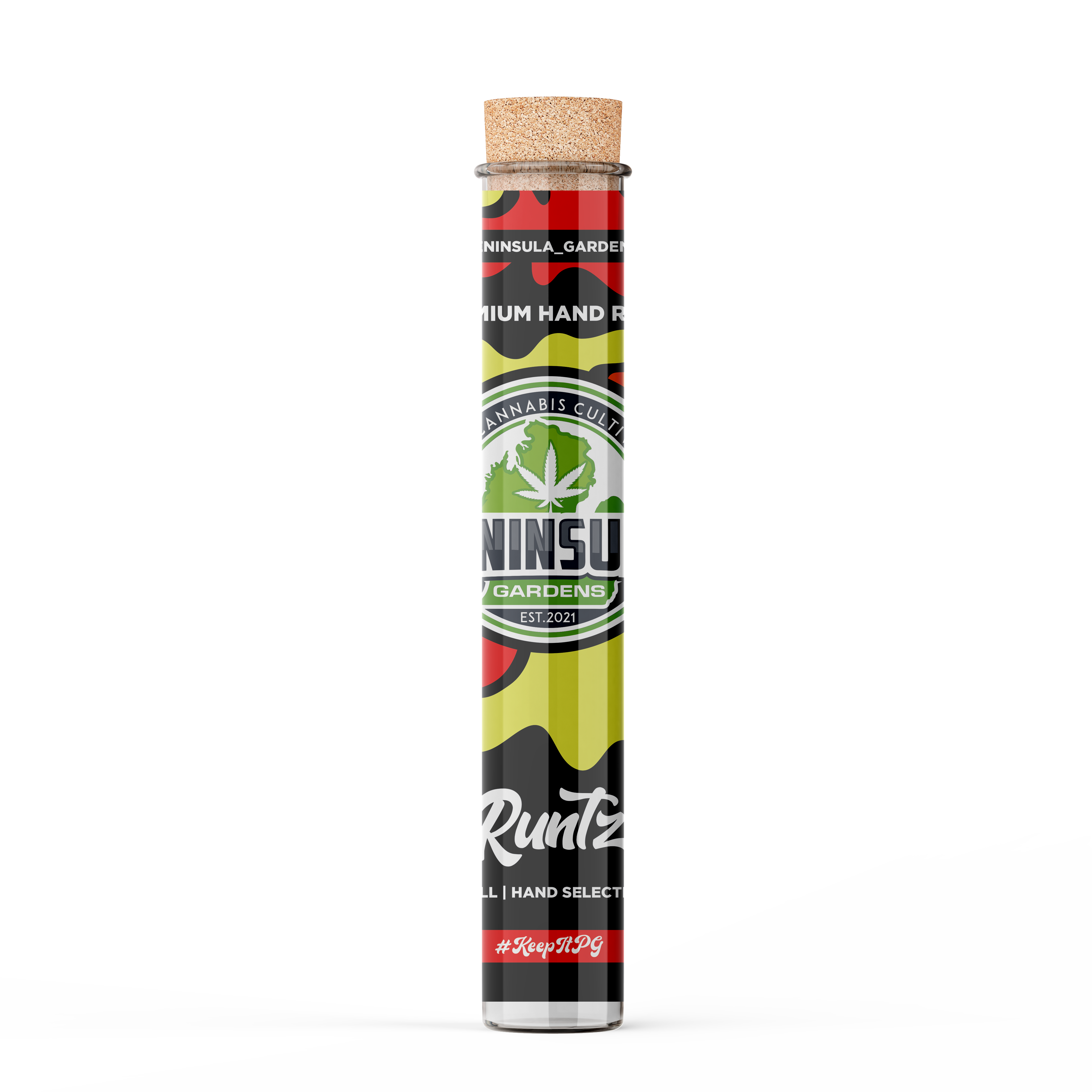 Photograph of Product: Peninsula Gardens - Pre-roll 1.5g - Runtz