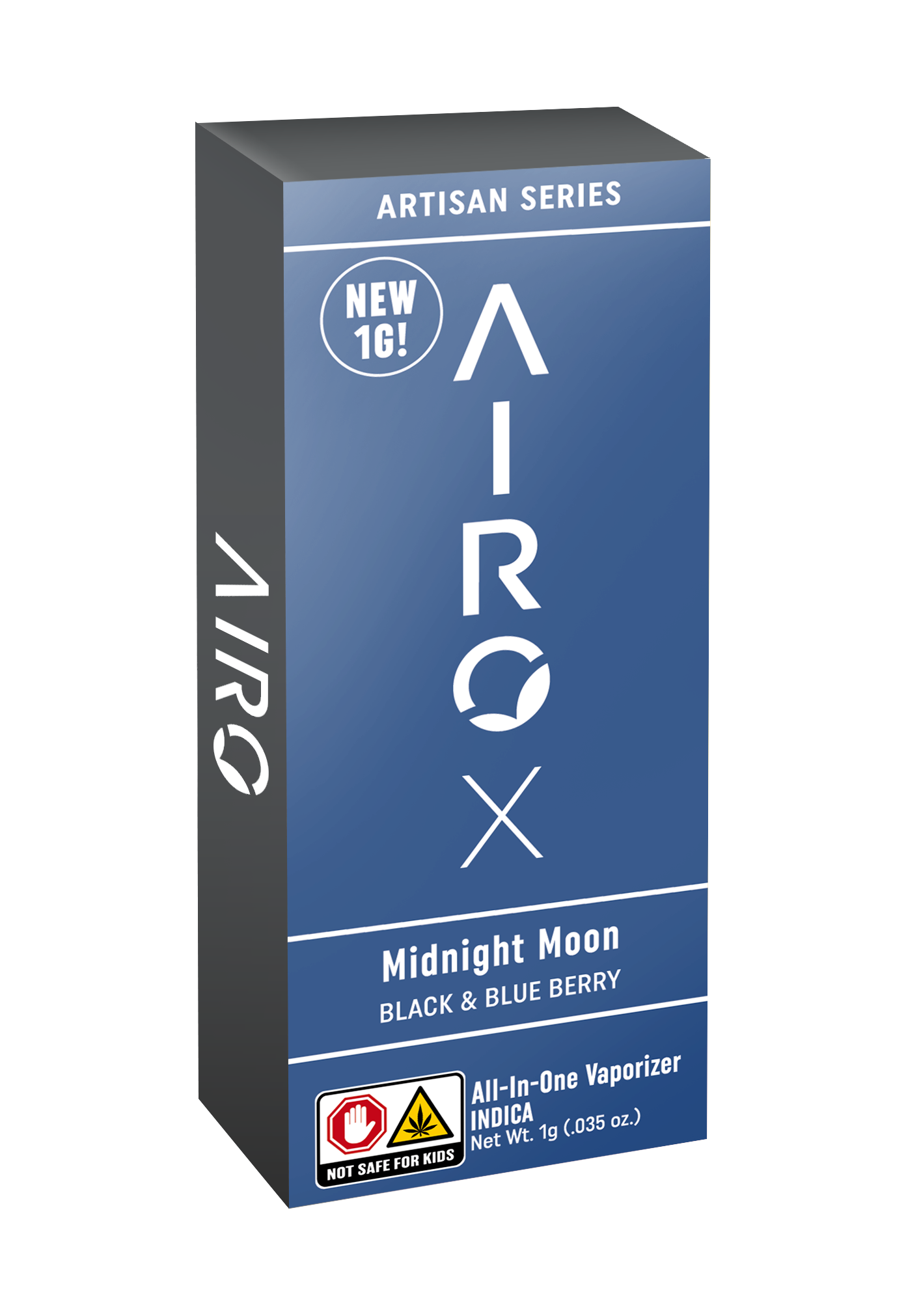 Photograph of product: Airo | Midnight Moon (I) Disposable Distillate Cart | 1g