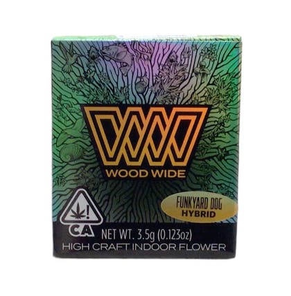Photograph of product: Wood Wide - Funkyard Dog Hybrid 3.5g