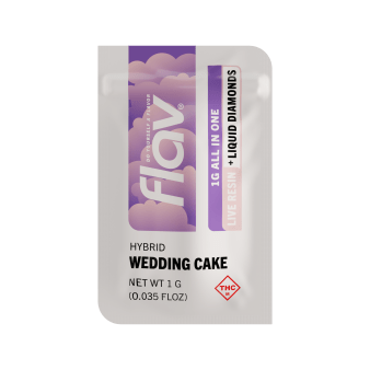 Photograph of Product: Wedding Cake | Live Resin + Liquid Diamonds Disposable