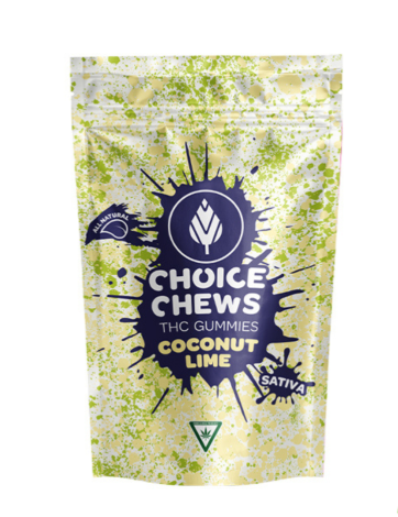 Photograph of product: Choice Chews | Coconut Lime | 100mg