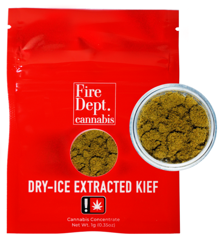 Photograph of product: Fire Dept | Golden Pineapple - 1g Kief
