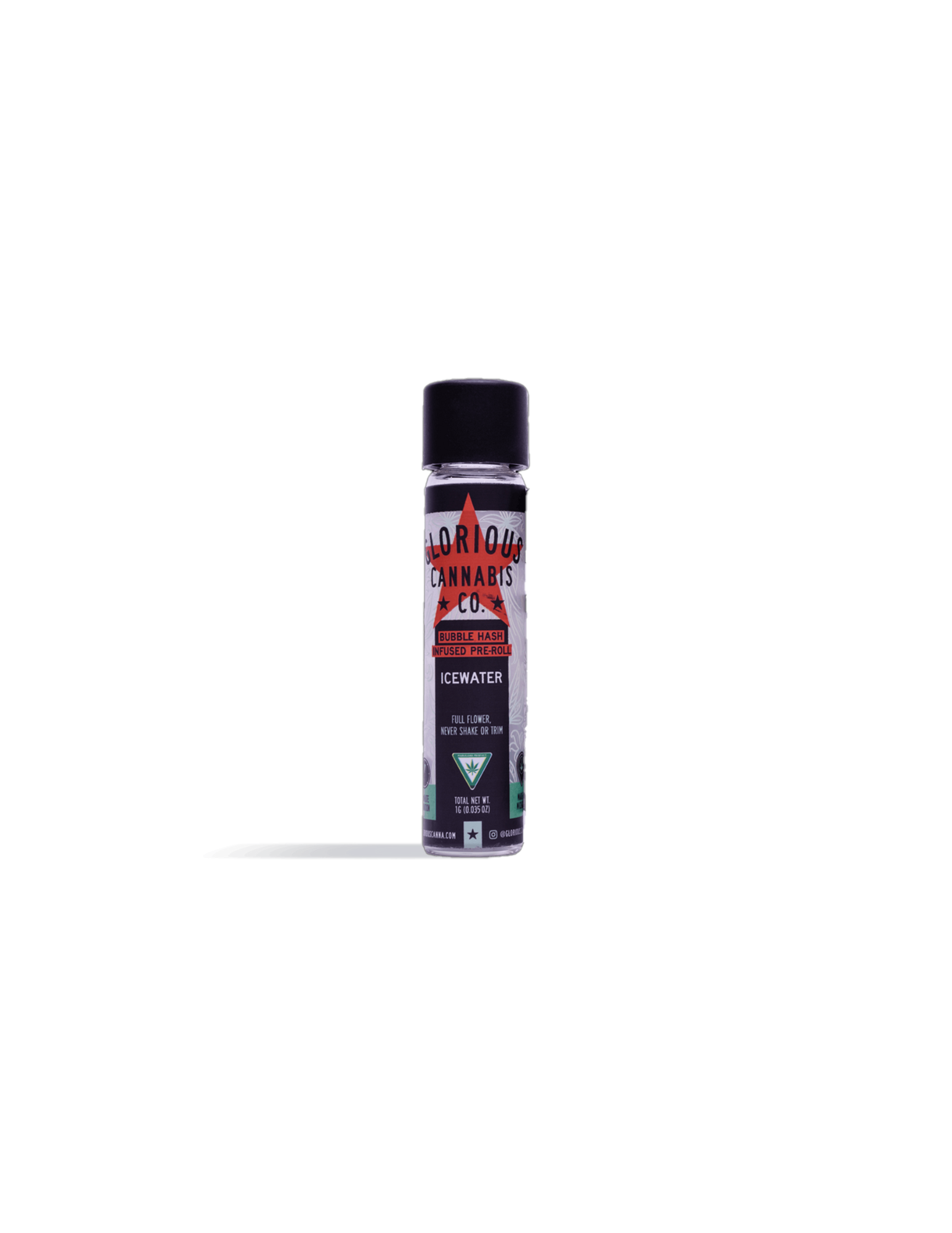 Photograph of product: GLORIOUS | GELATERIA - ICEWATER au chocolat INFUSED PREROLL Oui'd-HYBRID
