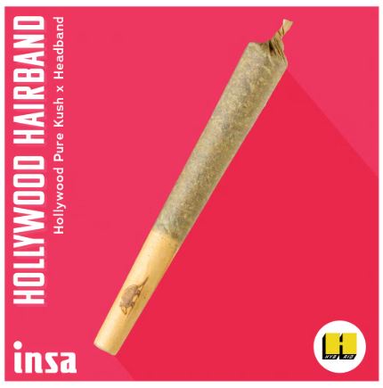 Photograph of product: Hollywood Hairband Pre-roll | 0.5g