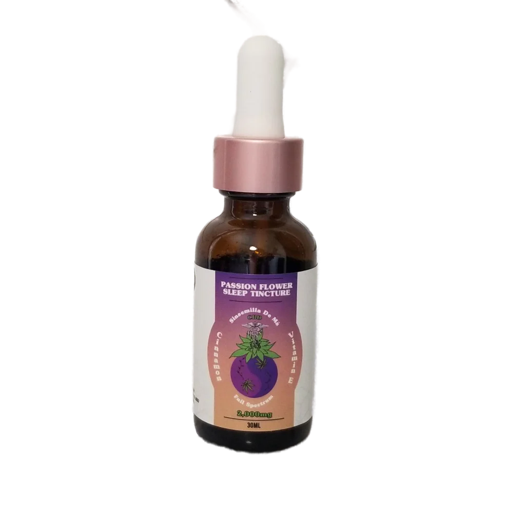 Photograph of Product: Sinsemilla De Ma - Passion Flower CBD (Sleep Tincture) - 2000mg 30ml