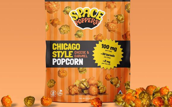Photograph of product: Chicago Style Popcorn 1:1 | 100mg/50pc