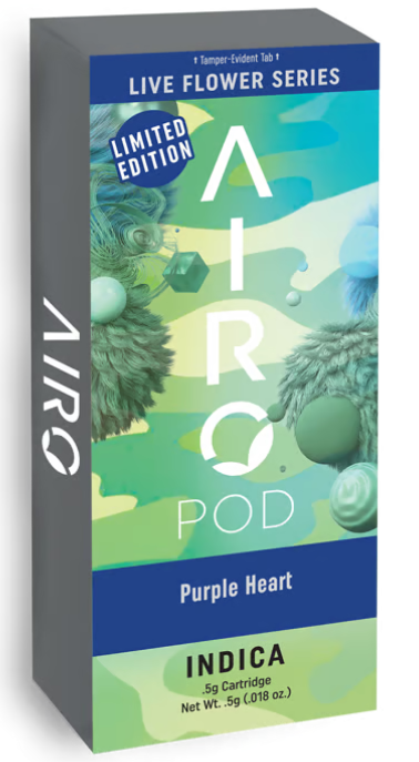 Photograph of product: Purple Heart Pod .5g