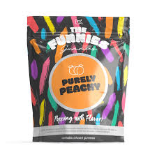 Photograph of product: NATURES GRACE - THE FUNNIES PURELY PEACHY GUMMIES (10PK) (50MG) (H)