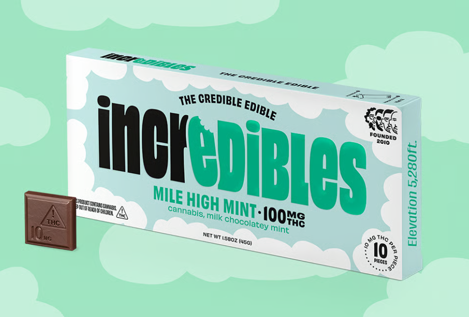 Photograph of product: Mile High Mint - 100mg