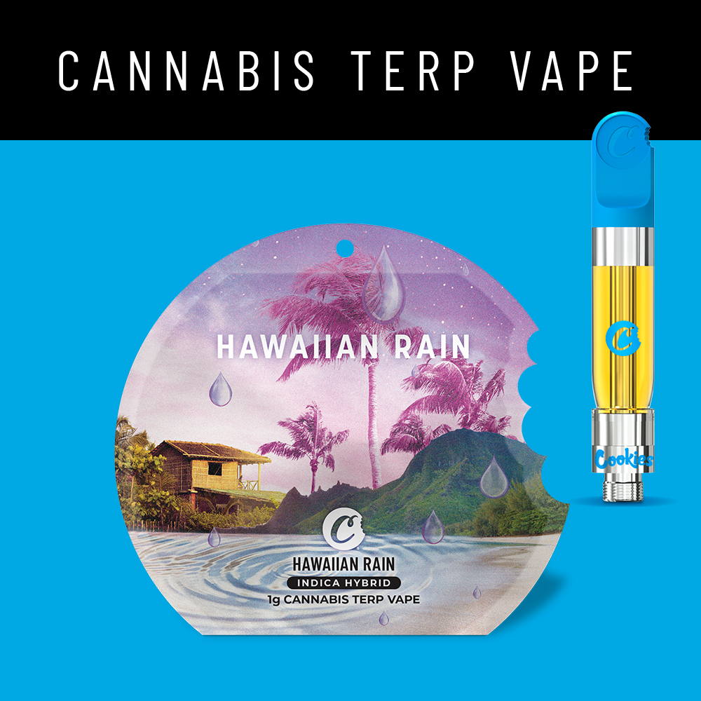 Photograph of product: Terp Cart 1g Hawaiian Rain