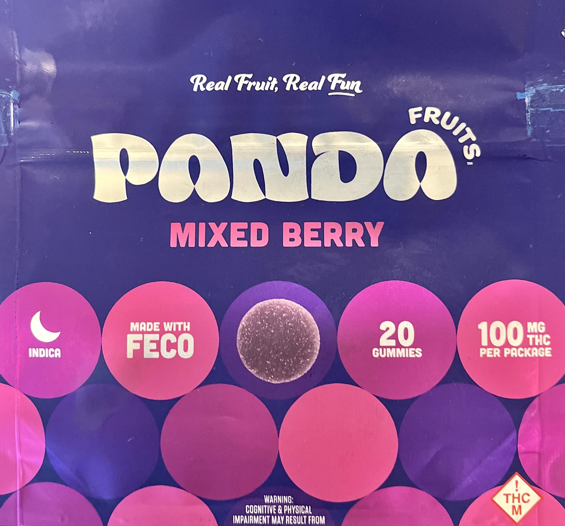 Photograph of product: Mixed Berry FECO Gummies | 100mg