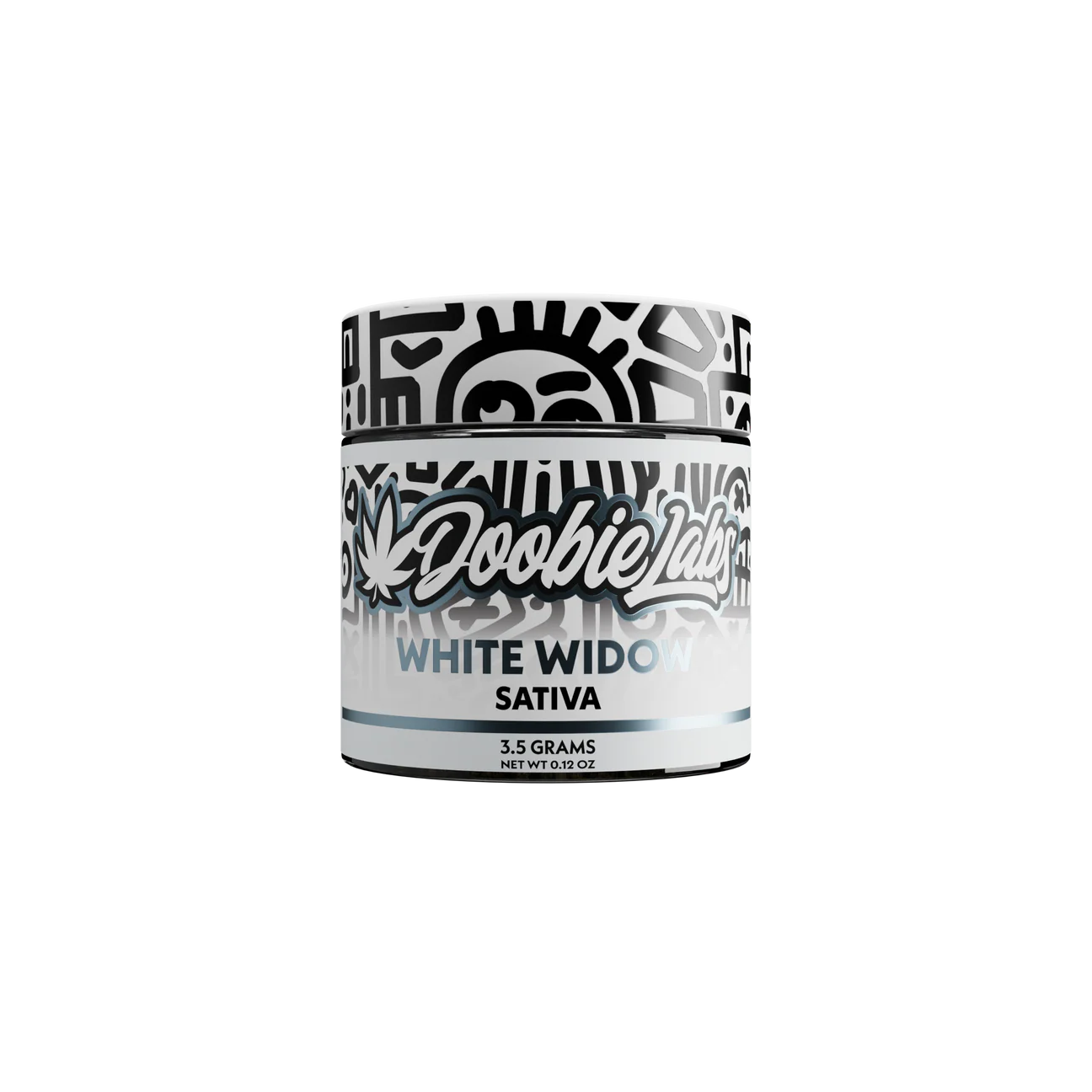 Photograph of product: Doobie Labs | White Widow flower, jar 3.5g