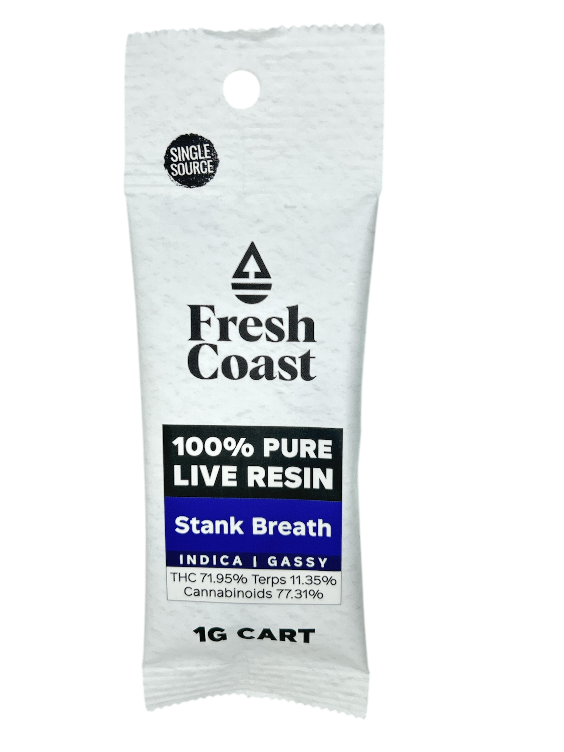 Photograph of product: Stank Breath | 1g Pure Live Resin Cart