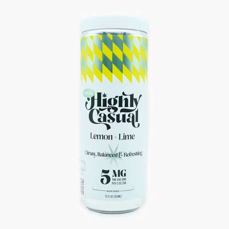 Photograph of product: Lemon Lime 1:1 Seltzer - Single Can