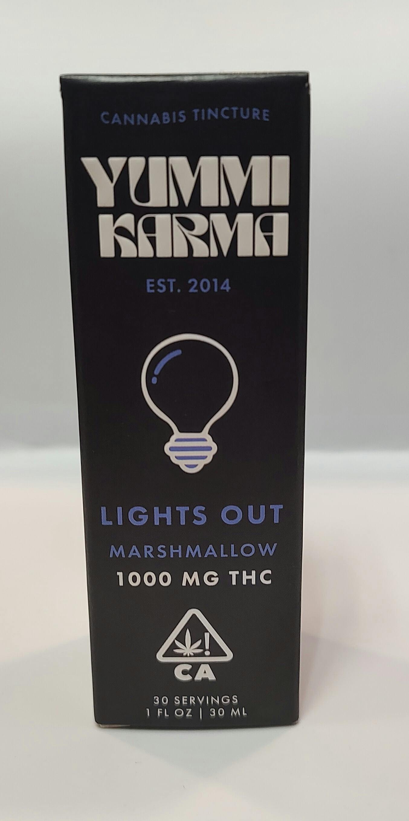 Photograph of product: Yummi Karma - Lights Out 1000mg Drops