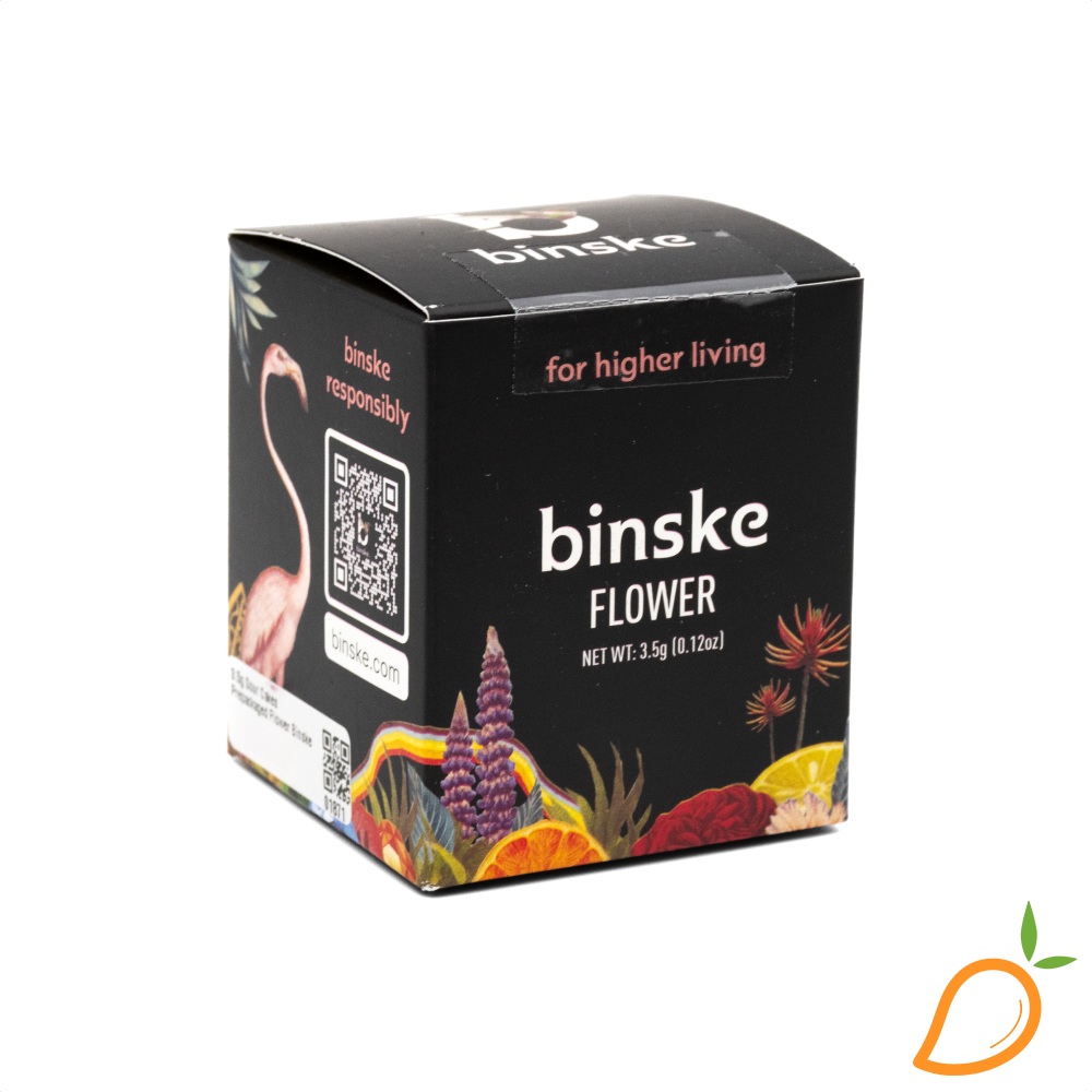 Photograph of product: 3.5g Sour Cakes Prepackaged Flower Binske